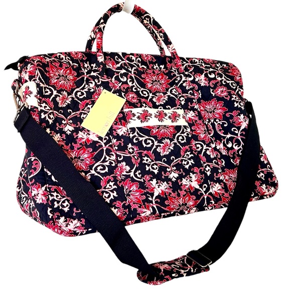 Lemon Hill NWT Set of Three: Quilted Satchel Tote, Cosmetic Bag, ID Coin Wallet - Picture 4 of 17